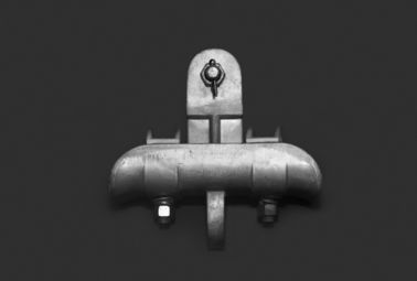 Ασημένιο άσπρο υλικό αναστολής καλωδίων, σφιγκτήρες καλωδίων αργιλίου που προσαρμόζονται που σχεδιάζονται